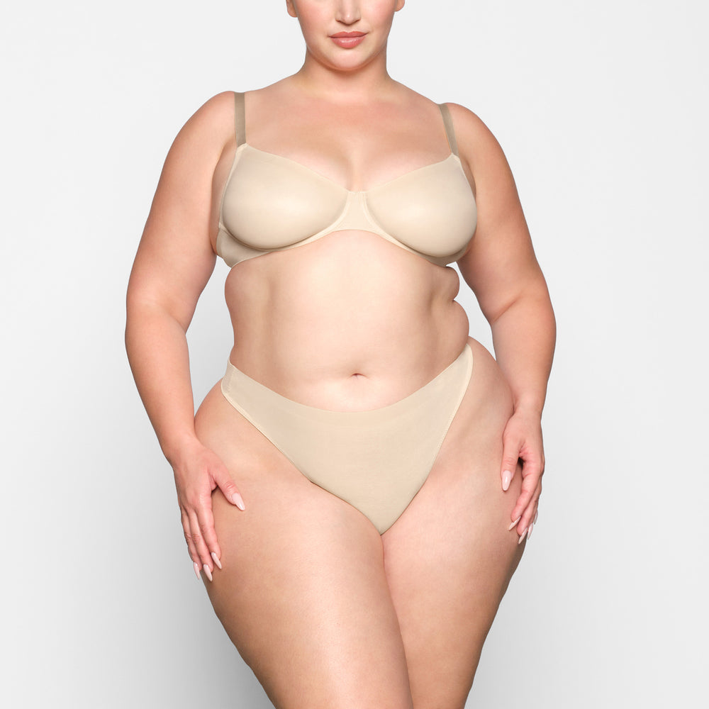 Demi Bra Skims NO SHOW MOLDED UNLINED Marron | 123ORXJBL