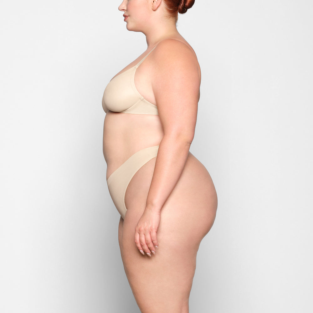 Demi Bra Skims NO SHOW MOLDED UNLINED Marron | 123ORXJBL