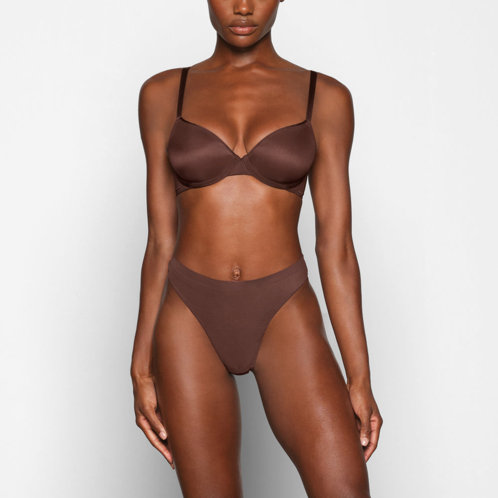 Demi Bra Skims WEIGHTLESS Chocolat | 781PJHIFC