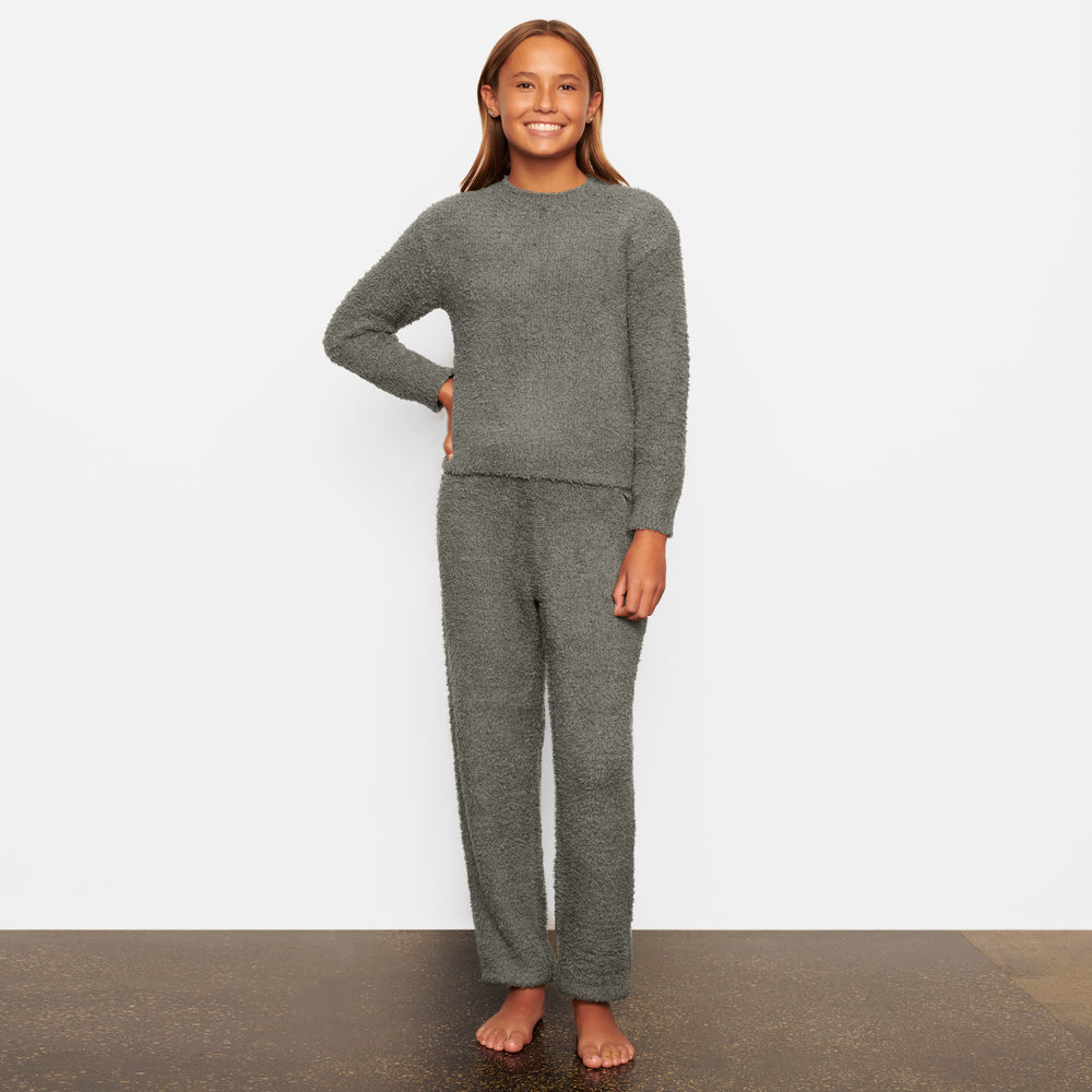 Enfant Skims COZY KNIT JOGGER Grise | 451YKUDRI