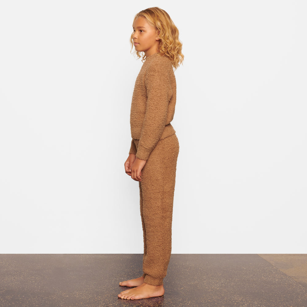 Enfant Skims COZY KNIT JOGGER Marron | 346KLANVO