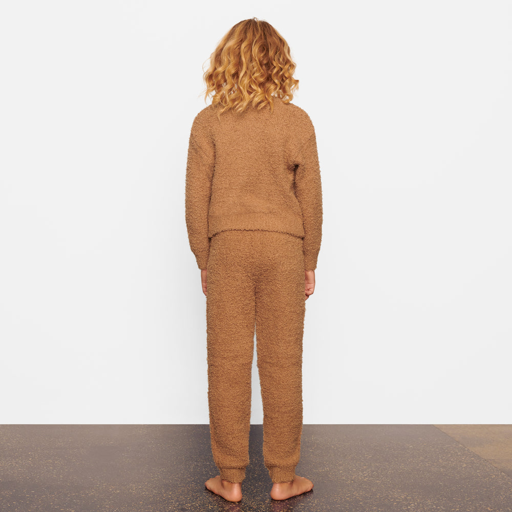 Enfant Skims COZY KNIT JOGGER Marron | 346KLANVO