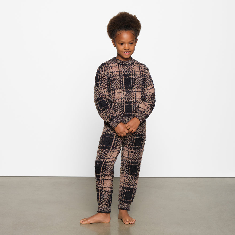 Enfant Skims COZY KNIT JOGGER PLAID | 508LQFZYK