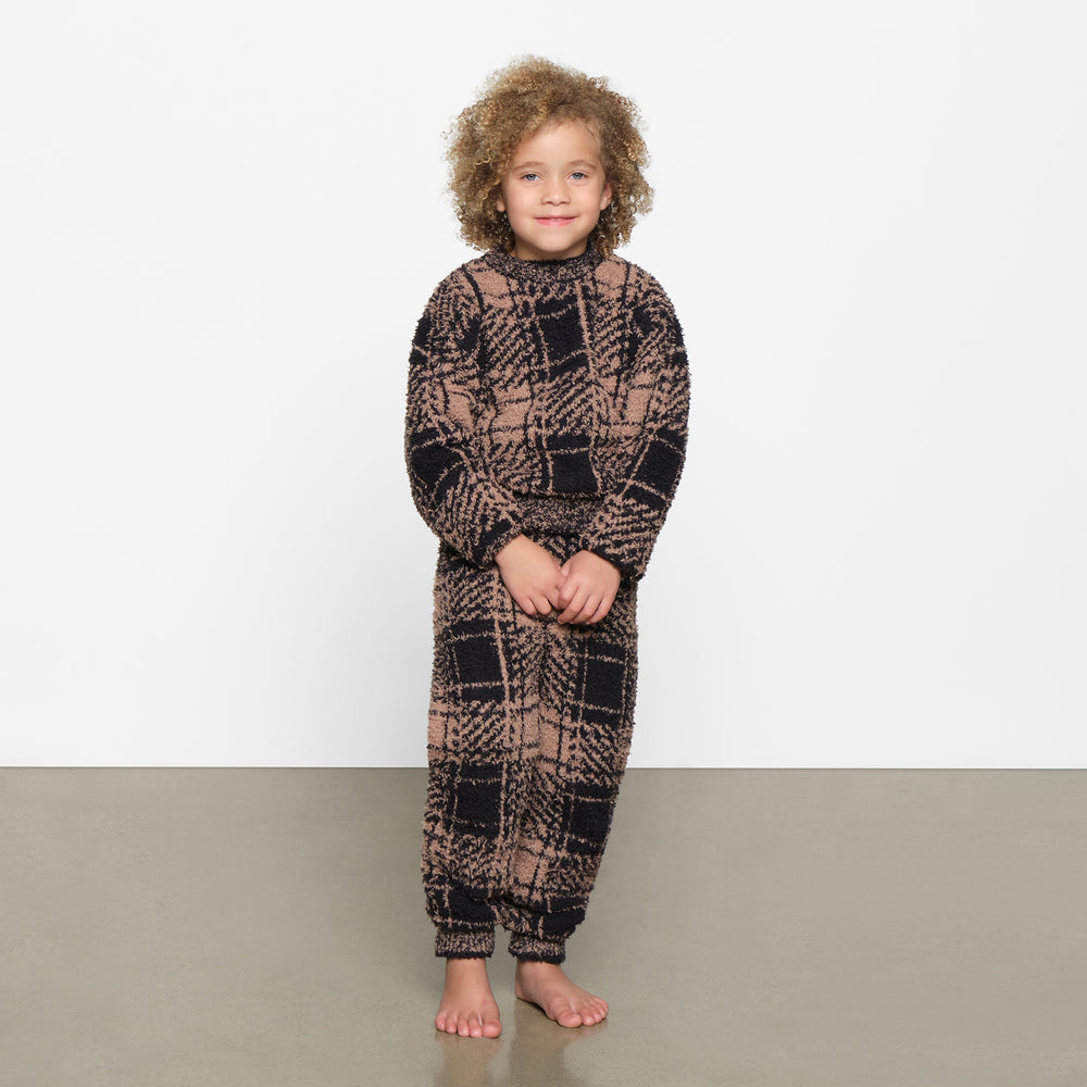 Enfant Skims COZY KNIT JOGGER PLAID | 508LQFZYK