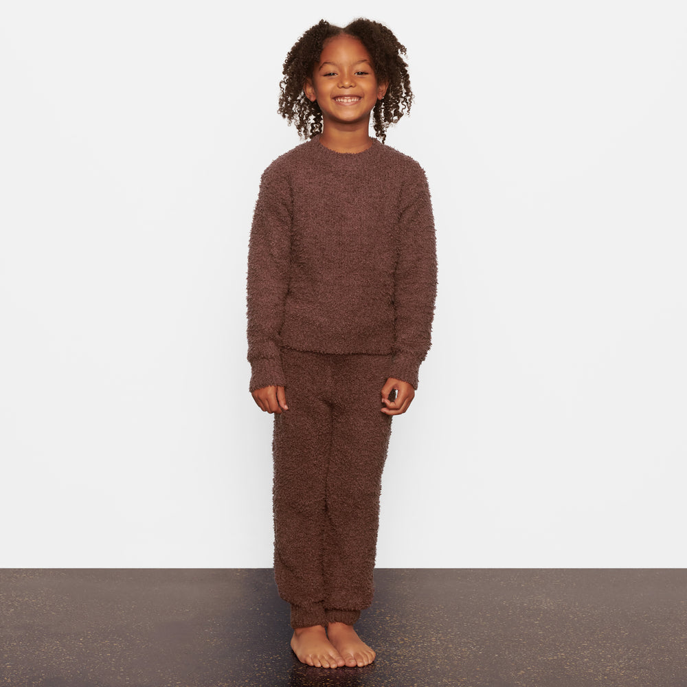 Enfant Skims COZY KNIT JOGGER Rouge Foncé | 510ARCFOY