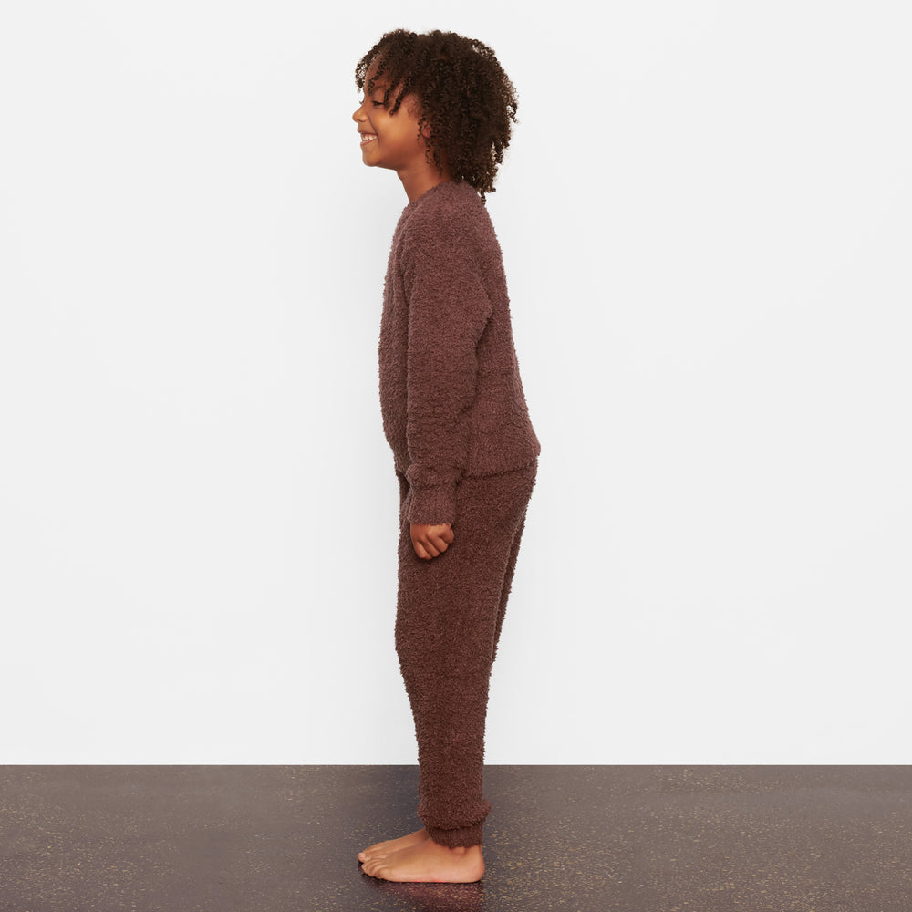Enfant Skims COZY KNIT JOGGER Rouge Foncé | 510ARCFOY