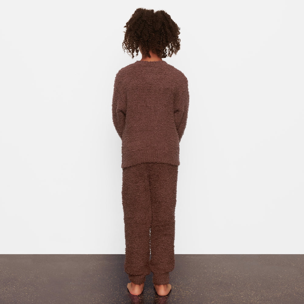 Enfant Skims COZY KNIT JOGGER Rouge Foncé | 510ARCFOY