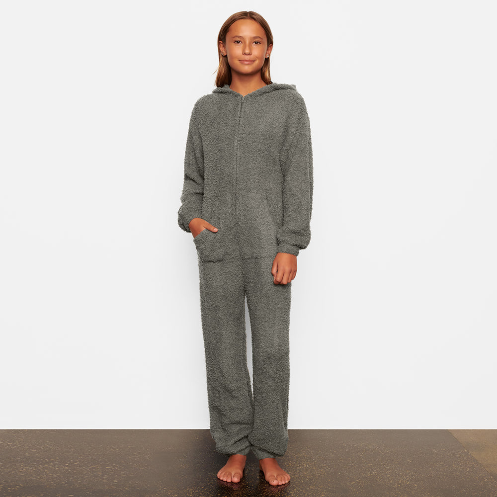 Enfant Skims COZY KNIT ONESIE Grise | 761NTBDFS