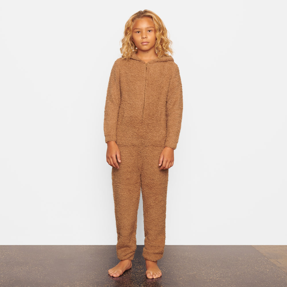 Enfant Skims COZY KNIT ONESIE Marron | 491TZPDLJ