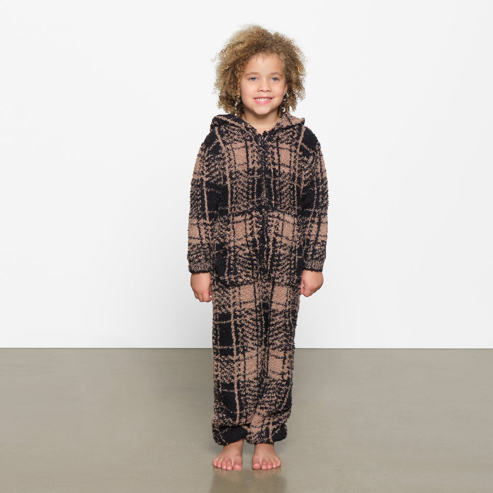 Enfant Skims COZY KNIT ONESIE PLAID | 726UXTHEO