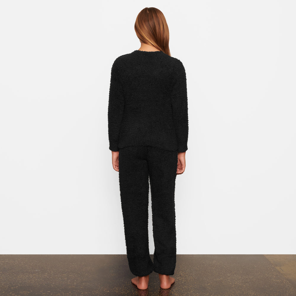 Enfant Skims COZY KNIT PULLOVER Noir | 496CXUGVN