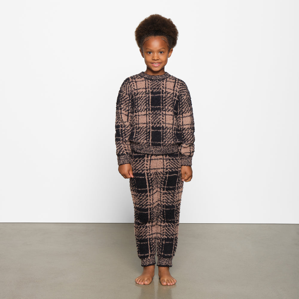 Enfant Skims COZY KNIT PULLOVER PLAID | 518OWFBAG