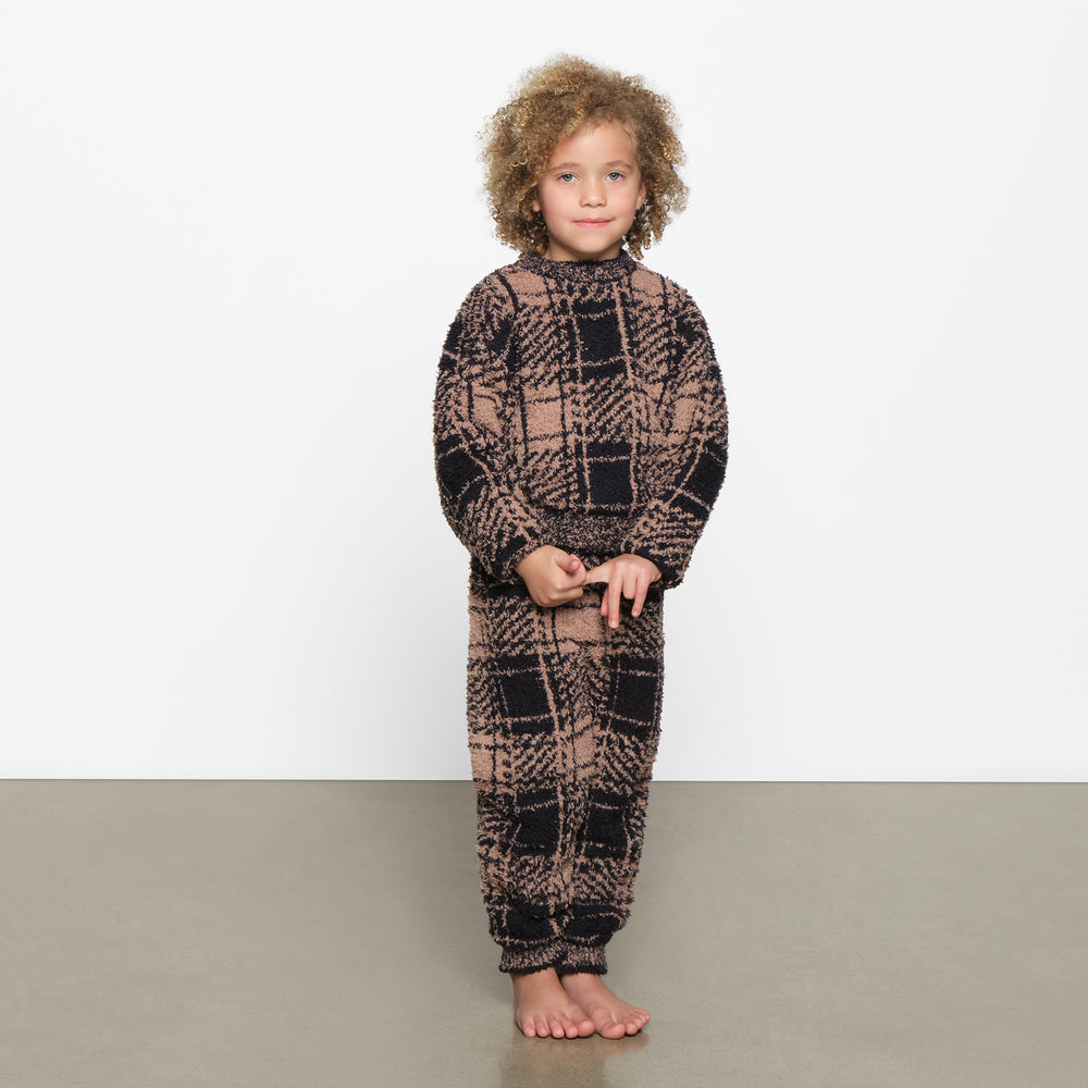 Enfant Skims COZY KNIT PULLOVER PLAID | 518OWFBAG