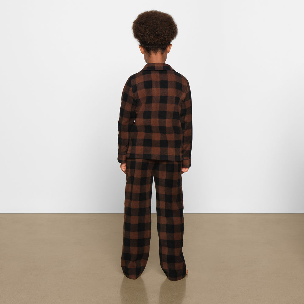 Enfant Skims FLEECE SLEEP SET Marron | 051SGVAFC