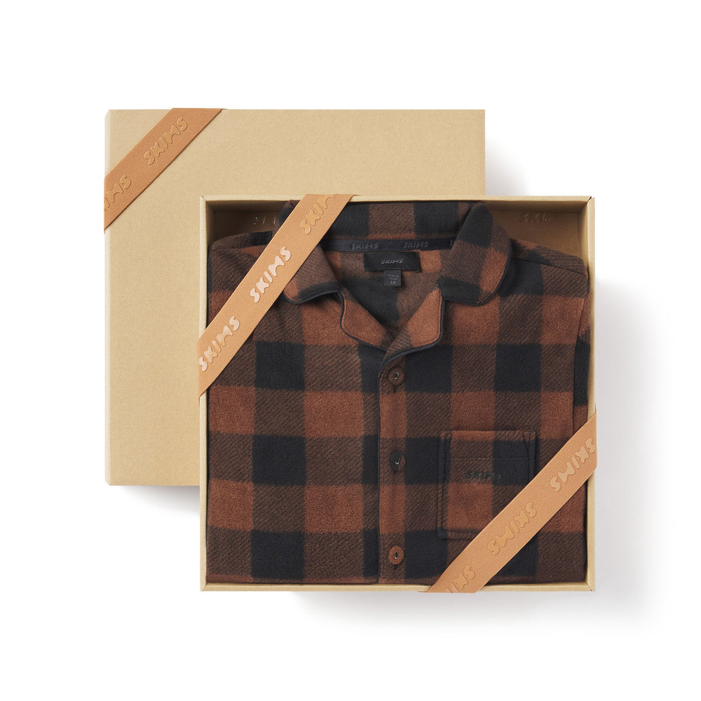 Enfant Skims FLEECE SLEEP SET Marron | 051SGVAFC