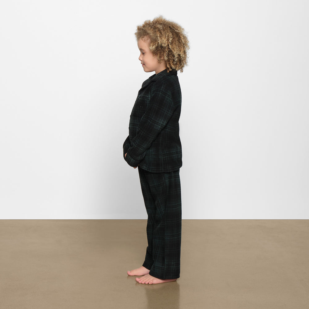 Enfant Skims FLEECE SLEEP SET Vert | 831WHNVLR