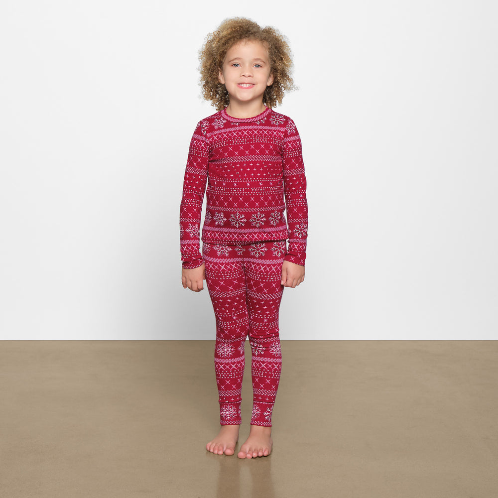 Enfant Skims LOGO POINTELLE SET Rouge | 093XJURKY