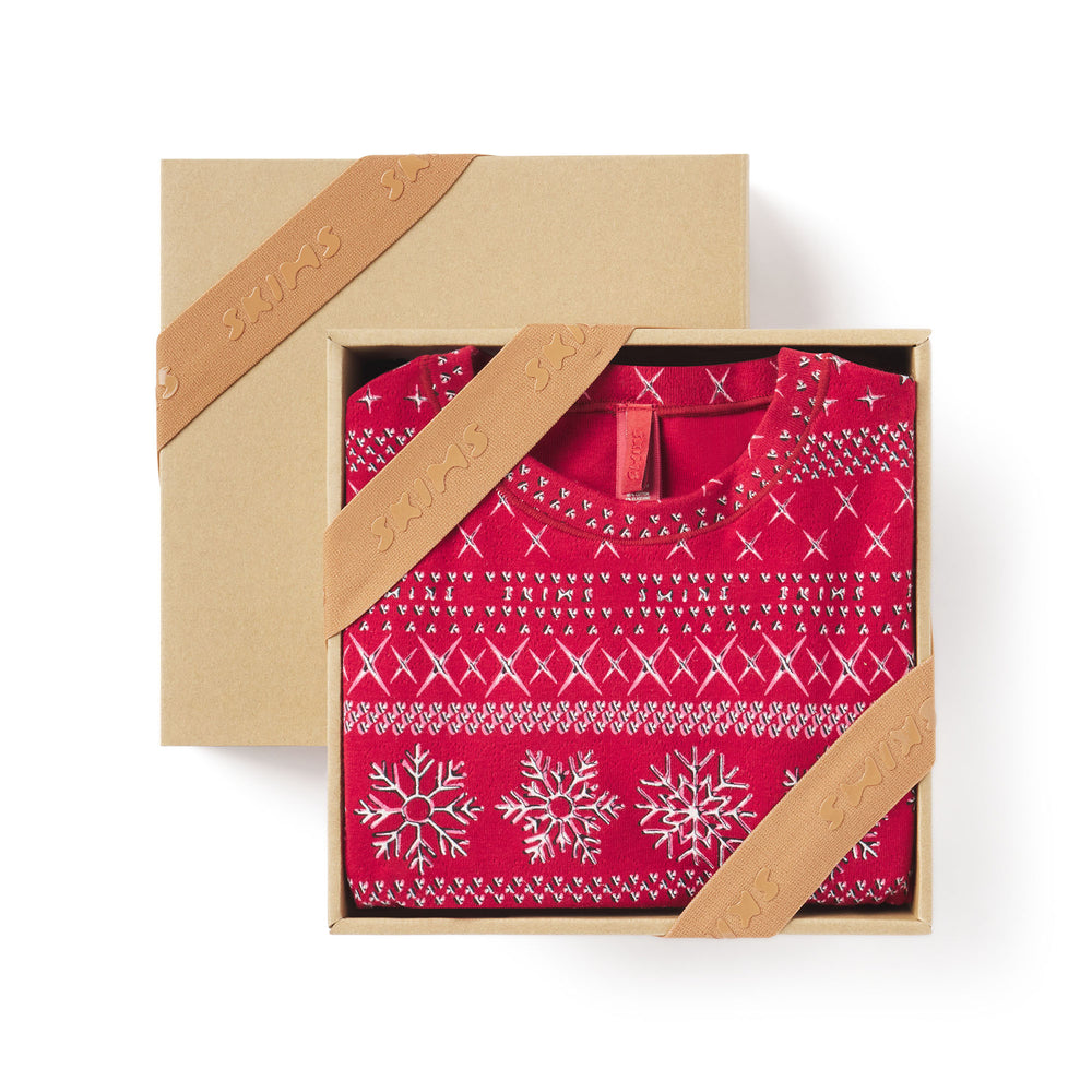 Enfant Skims LOGO POINTELLE SET Rouge | 093XJURKY