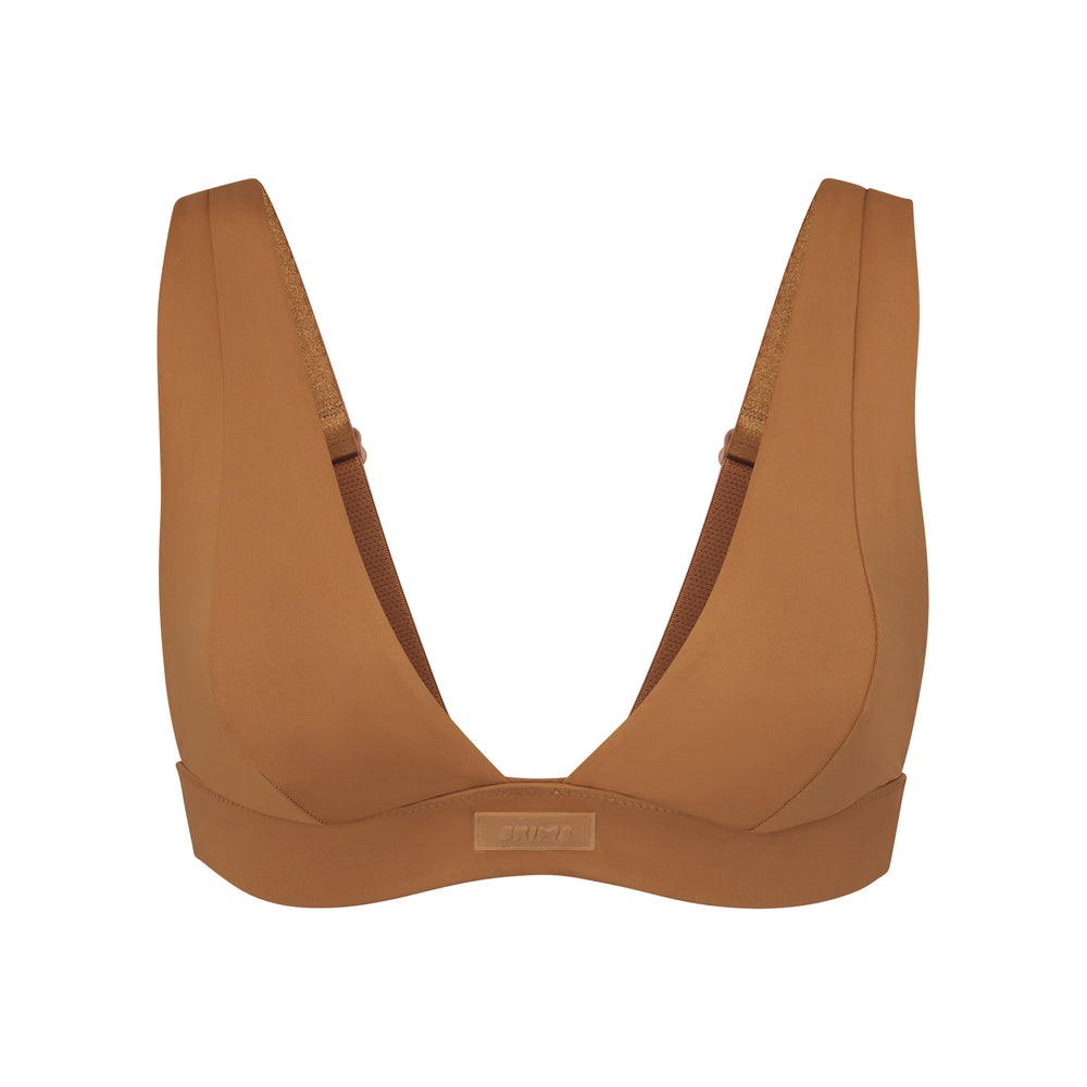 Haut de Bikini Skims SWIM PLUNGE Abricot | 306RNAVYB