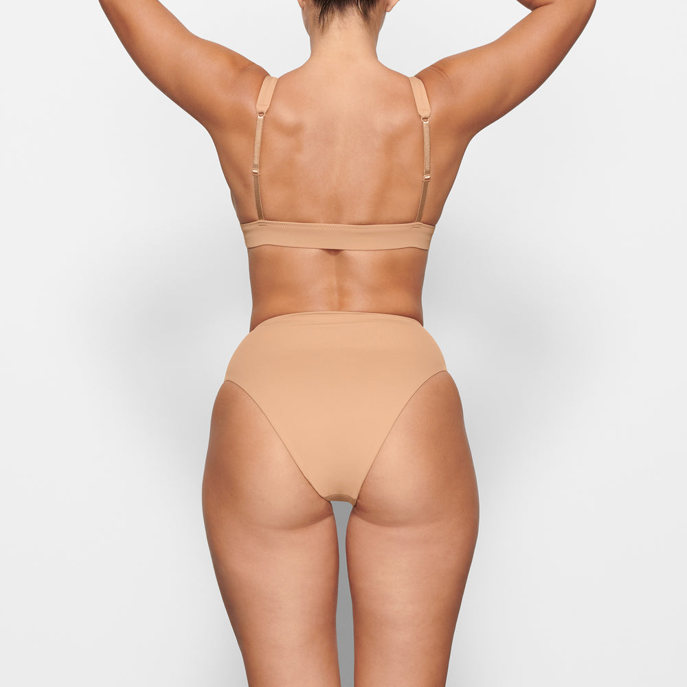 Haut de Bikini Skims SWIM PLUNGE Beige | 527LRCFDE