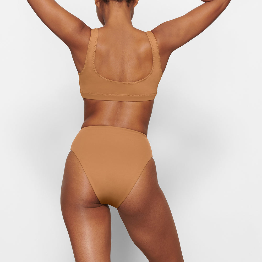 Haut de Bikini Skims SWIM TANK Abricot | 750SJIZWM