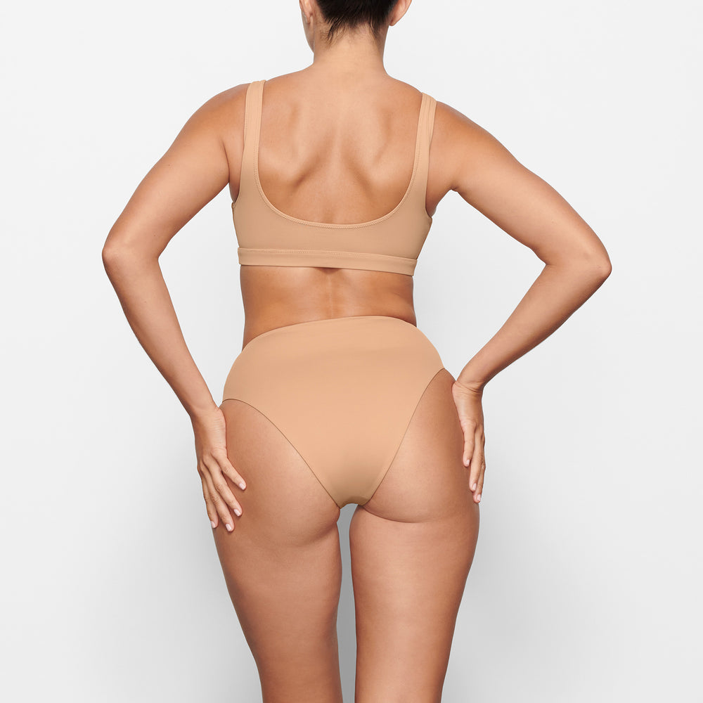Haut de Bikini Skims SWIM TANK Beige | 536PCGFYI