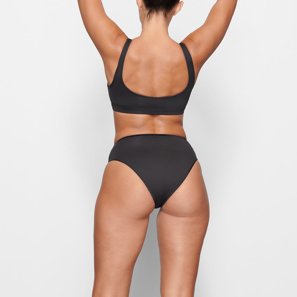 Haut de Bikini Skims SWIM TANK Noir | 643XSYBTE