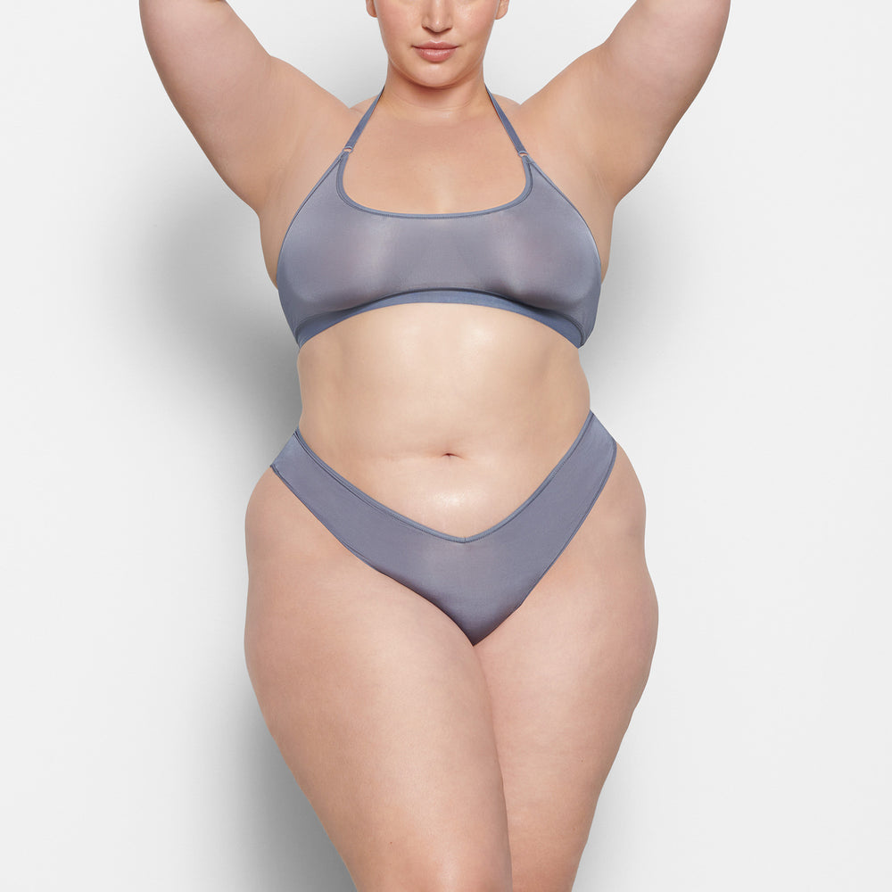 Hipster Skims JELLY SHEER DIPPED Grise Bleu | 590MAVXOF