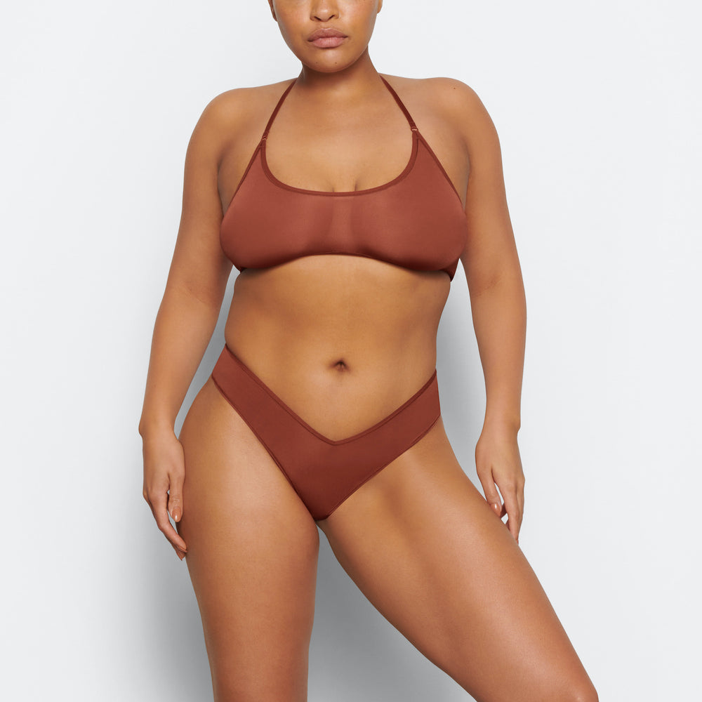 Hipster Skims JELLY SHEER DIPPED Marron | 407HKXILJ