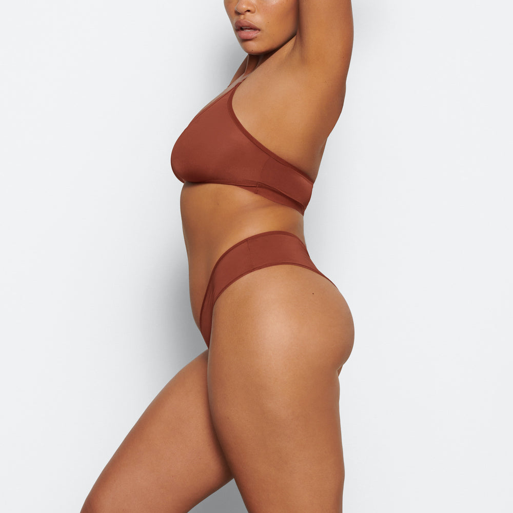 Hipster Skims JELLY SHEER DIPPED Marron | 407HKXILJ