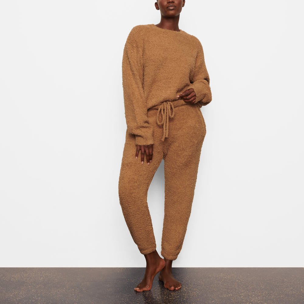 Joggers Skims COZY KNIT UNISEX Marron | 890ORPVNQ