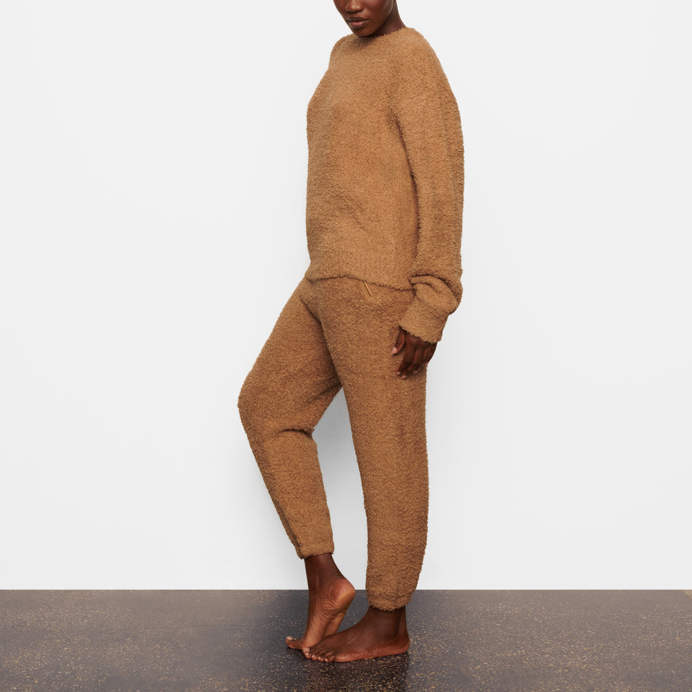 Joggers Skims COZY KNIT UNISEX Marron | 890ORPVNQ