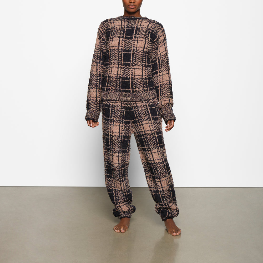 Joggers Skims COZY KNIT UNISEX PLAID | 869FKJWGY