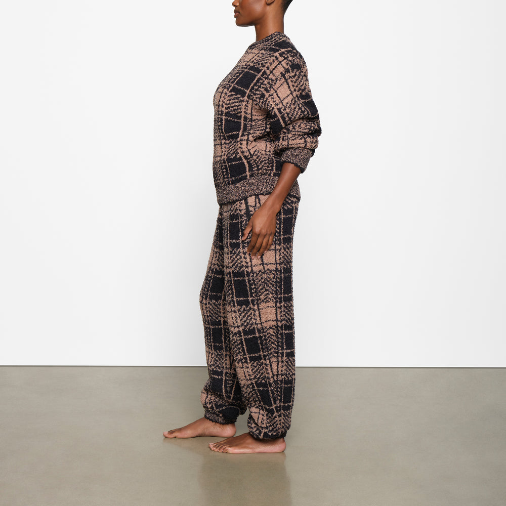Joggers Skims COZY KNIT UNISEX PLAID | 869FKJWGY