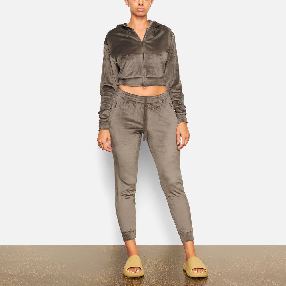 Joggers Skims VELOUR Grise Foncé | 582RKEOHL