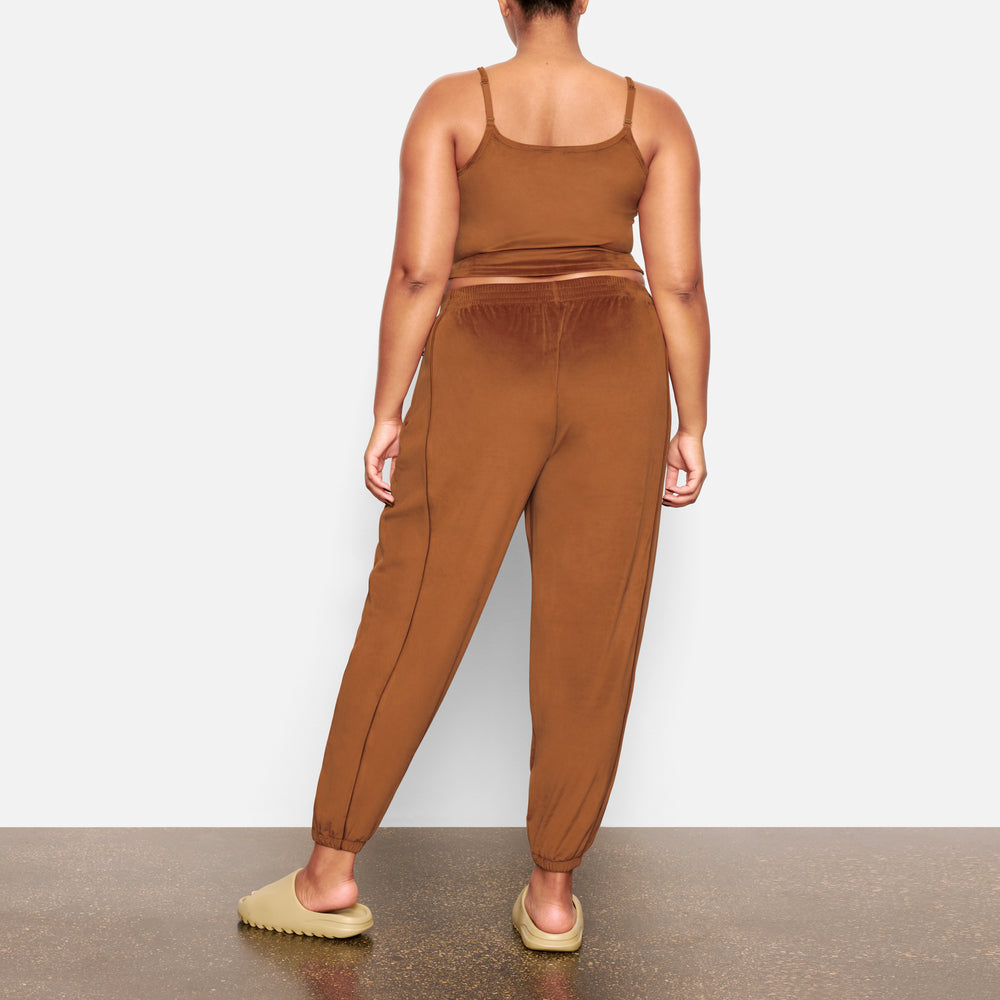 Joggers Skims VELOUR OVERSIZED Cuivre | 918ZJBLQE