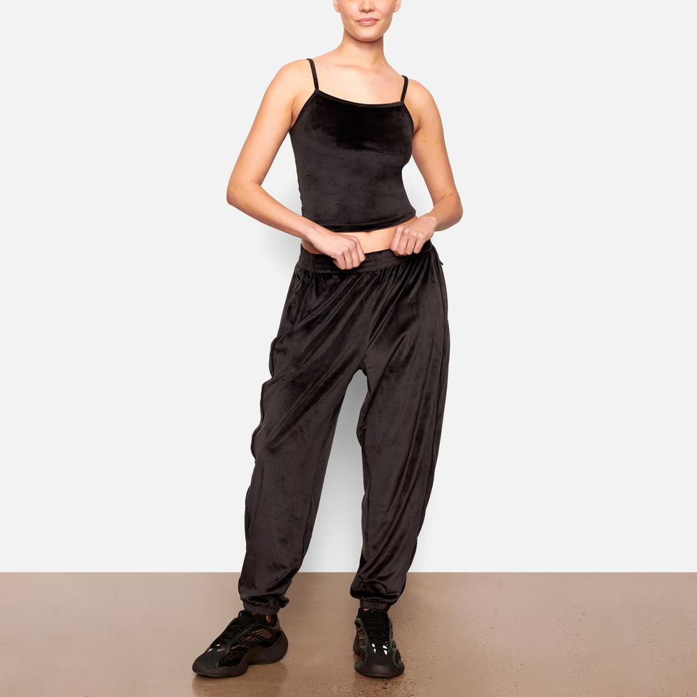 Joggers Skims VELOUR OVERSIZED Noir | 720GFISCU