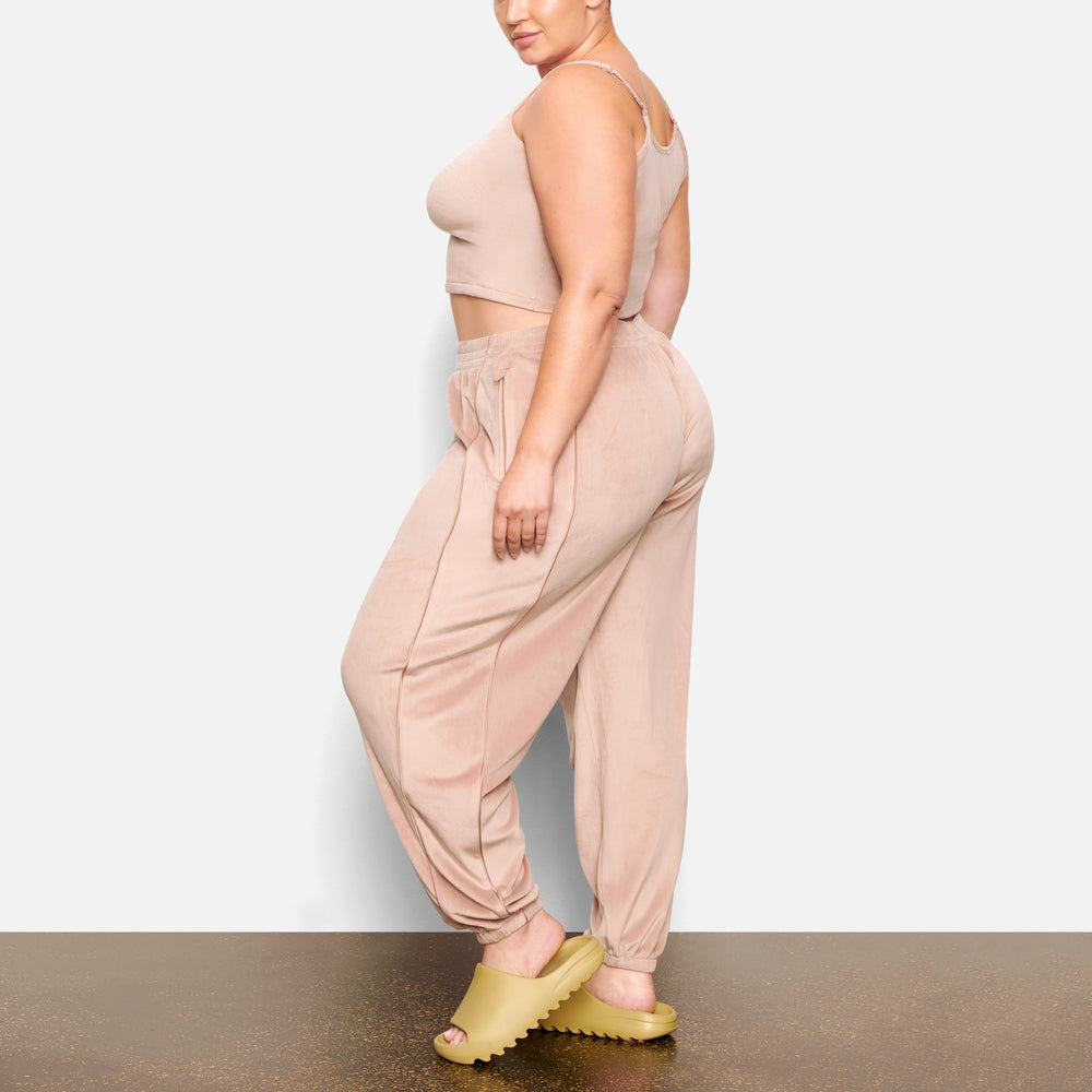 Joggers Skims VELOUR OVERSIZED Rose Clair | 450GVXTQI