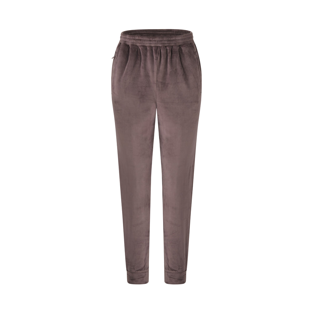 Joggers Skims VELOUR Violette Grise | 836HMTSXA