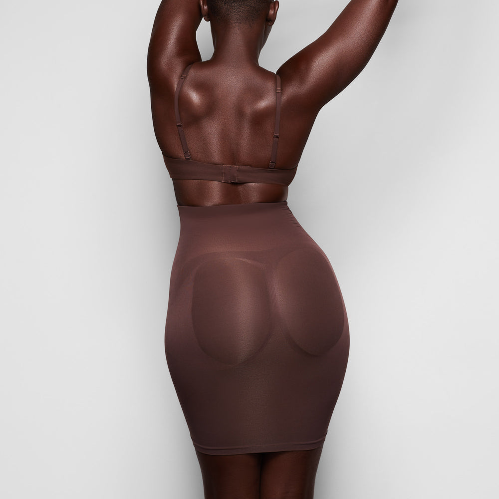 Jupe Skims LONG SLIP Chocolat | 584TWPBGV