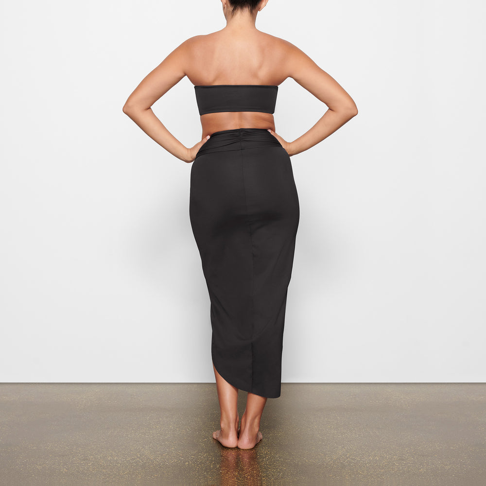 Jupe Skims SWIM SARONG Noir | 673WRDMLP