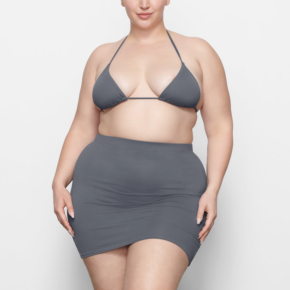 Jupe Skims SWIM TUBE Grise Foncé | 938VOKWHU