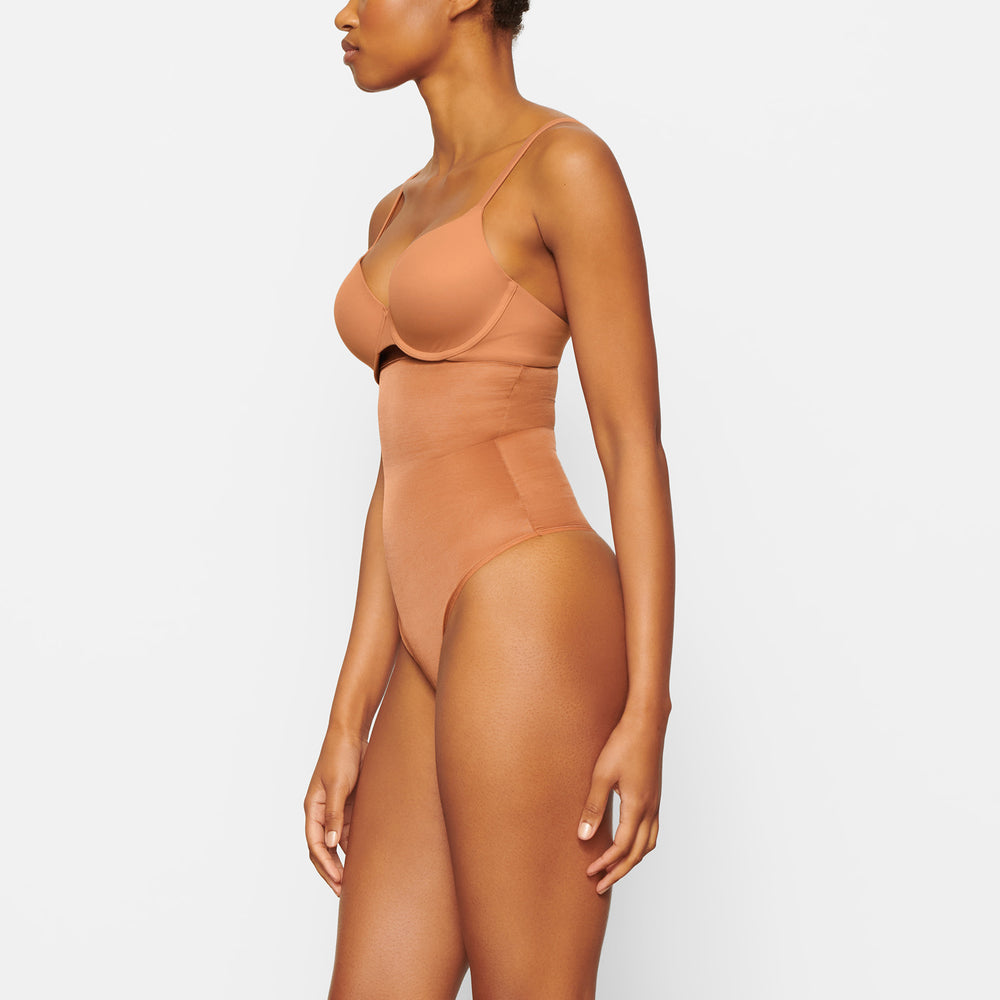 Lanières Skims BARELY THERE HIGH WAIST Abricot | 935FONCXW