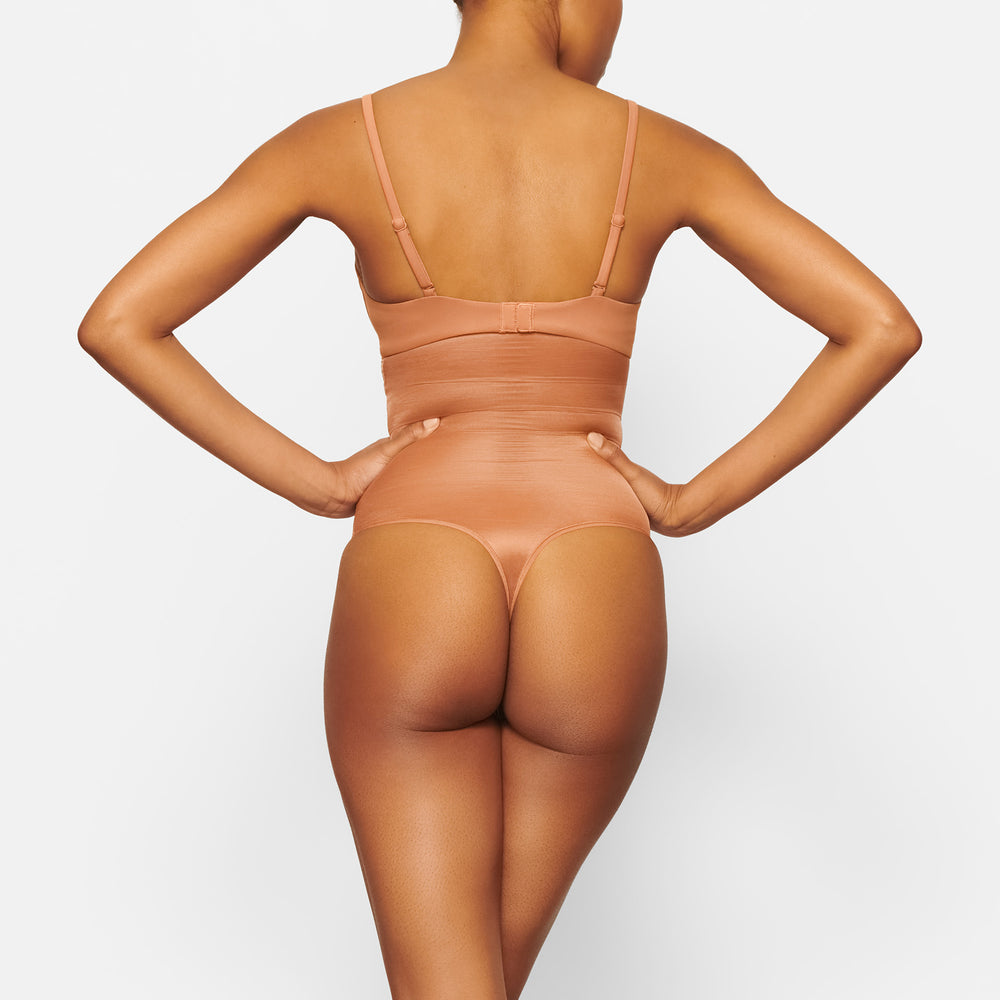 Lanières Skims BARELY THERE HIGH WAIST Abricot | 935FONCXW
