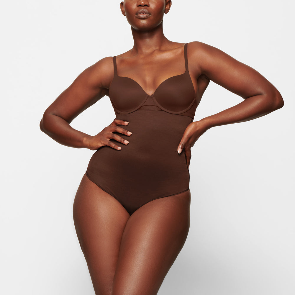 Lanières Skims BARELY THERE HIGH WAIST Chocolat | 623MTCBRN