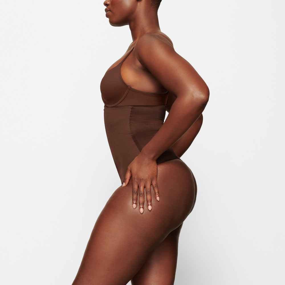 Lanières Skims BARELY THERE HIGH WAIST Chocolat | 623MTCBRN