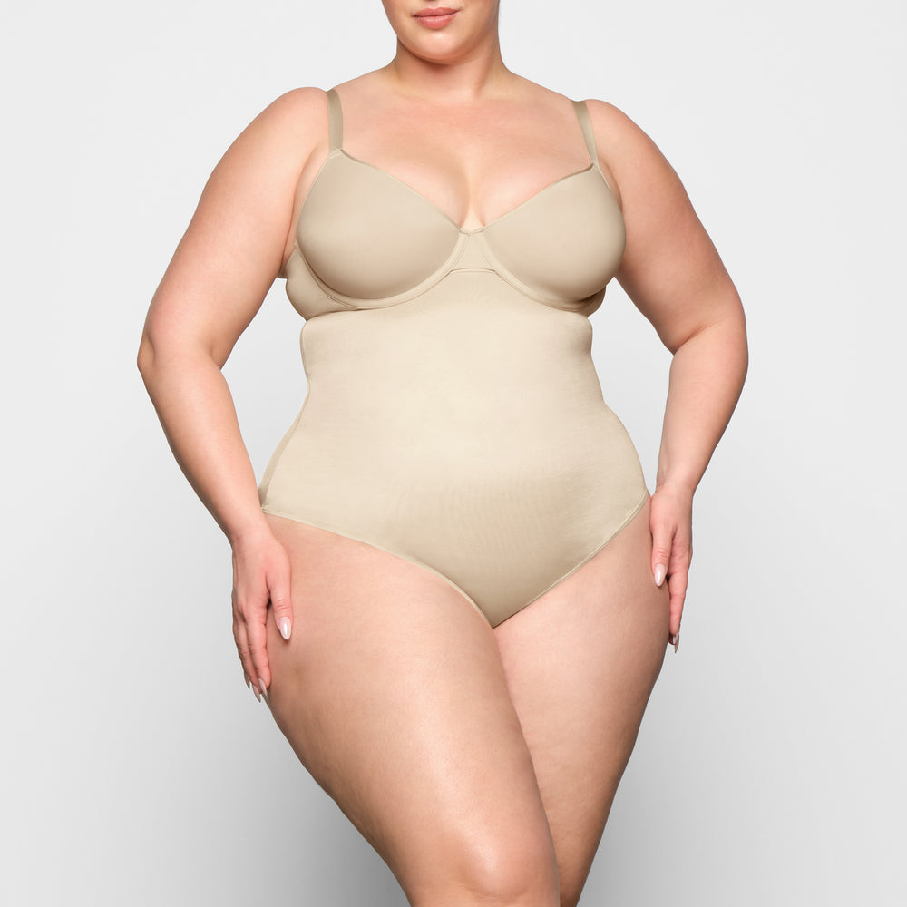 Lanières Skims BARELY THERE HIGH WAIST Marron | 860XHIYFR