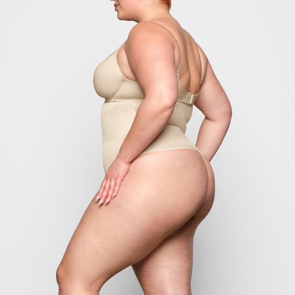 Lanières Skims BARELY THERE HIGH WAIST Marron | 860XHIYFR