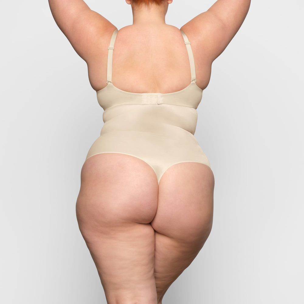 Lanières Skims BARELY THERE HIGH WAIST Marron | 860XHIYFR