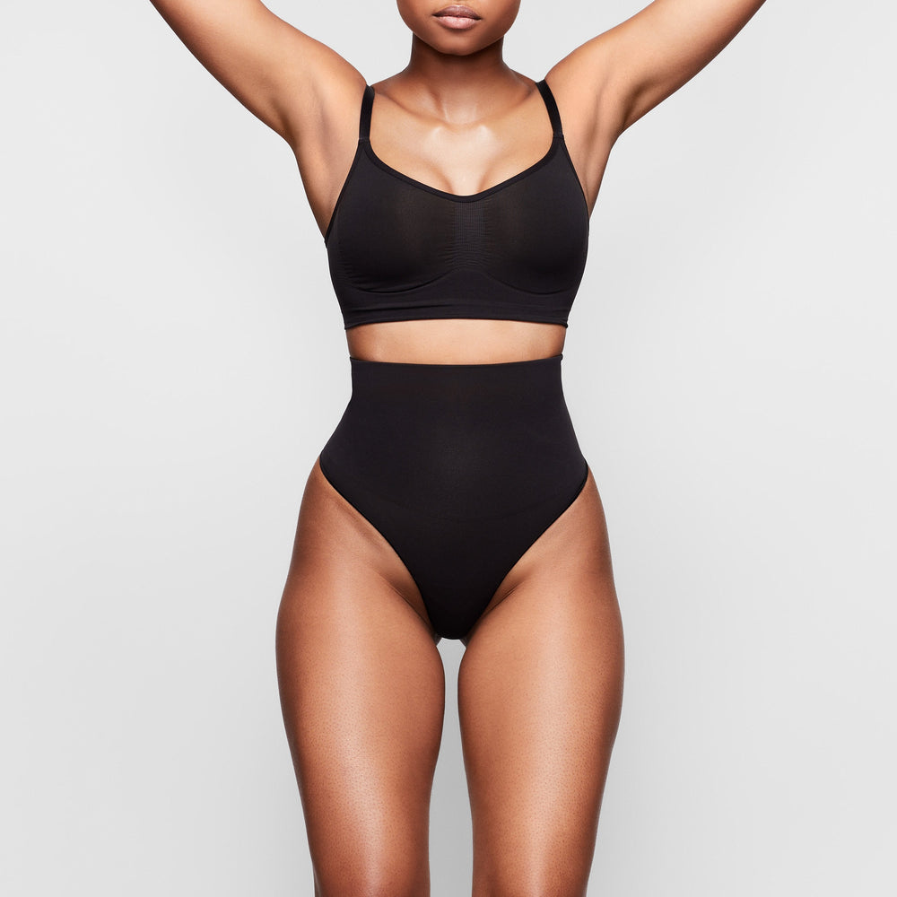 Lanières Skims CORE CONTROL Noir | 874NQFKXI